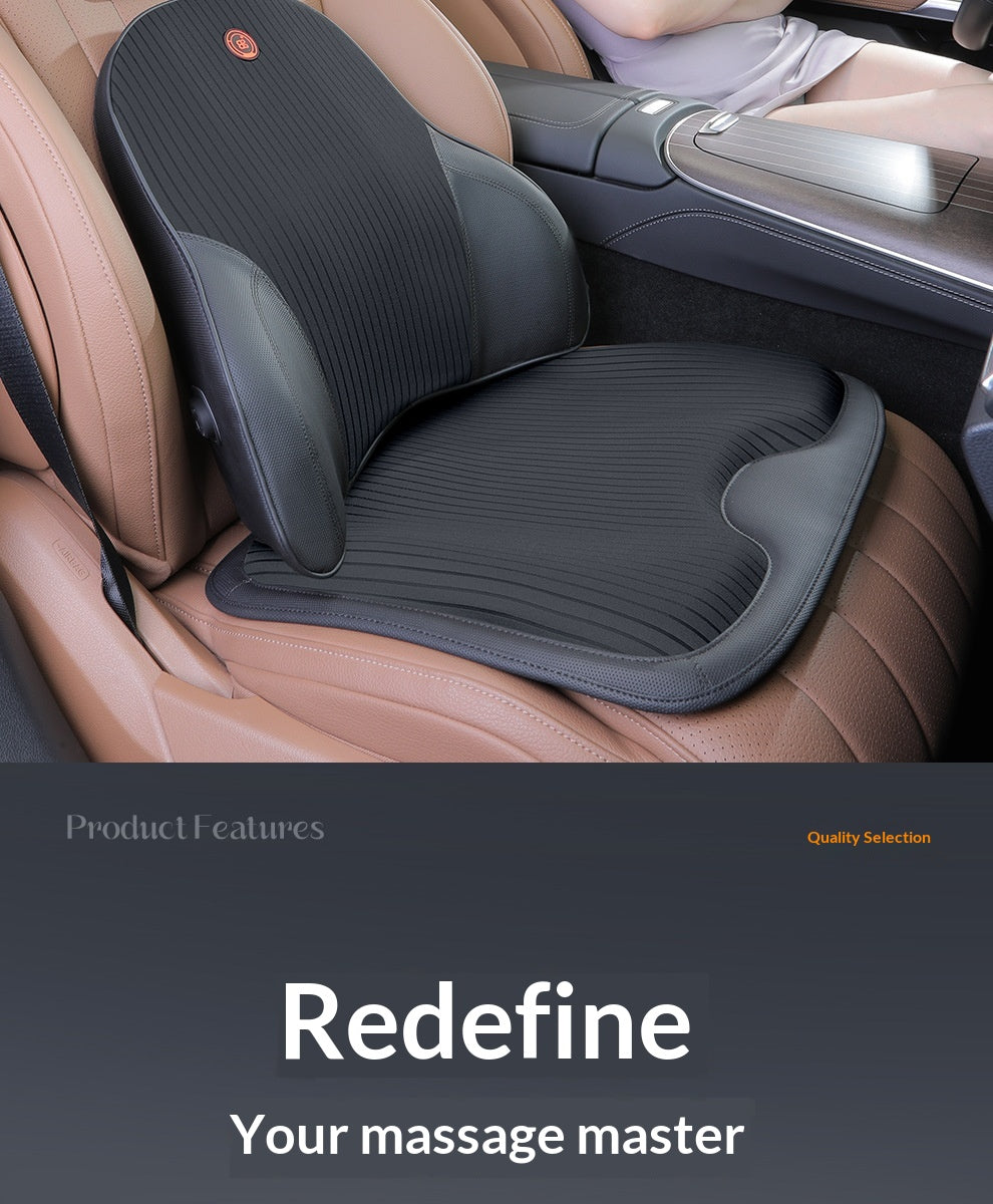 Car Headrest Electric Massage Lumbar Support Cushion