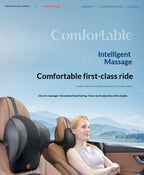 Car Headrest Electric Massage Lumbar Support Cushion