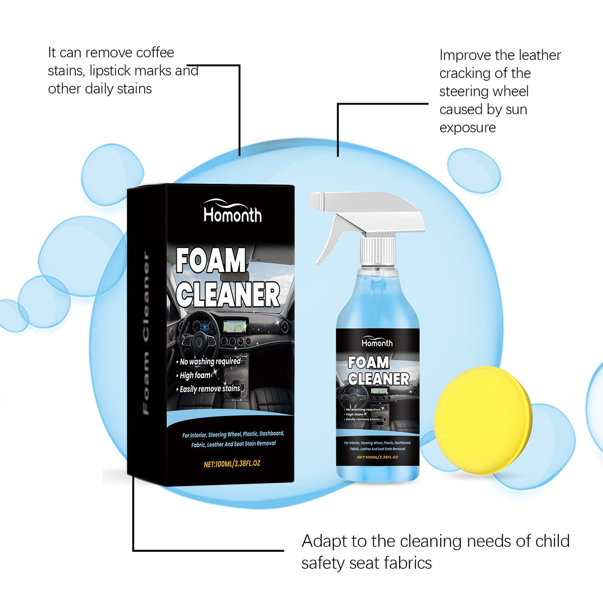 Car Interior Cleaning Spray