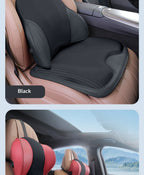 Car Headrest Electric Massage Lumbar Support Cushion