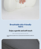 Car Headrest Electric Massage Lumbar Support Cushion