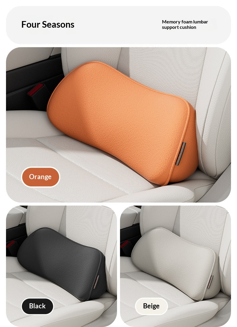 Thin Waist Pillow For Lumbar Support Car Seat Lumbar Cushion